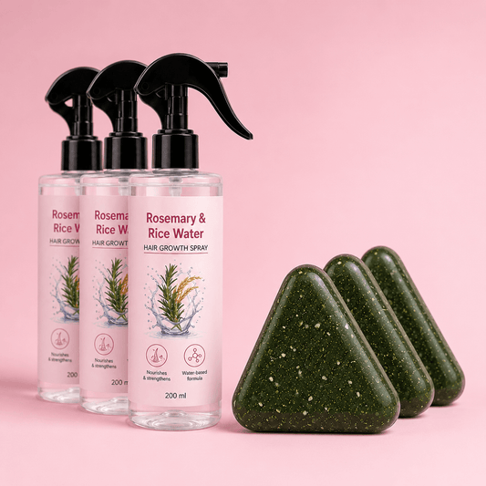 Silkara™ Rosemary Hair Growth Essentials Bundle