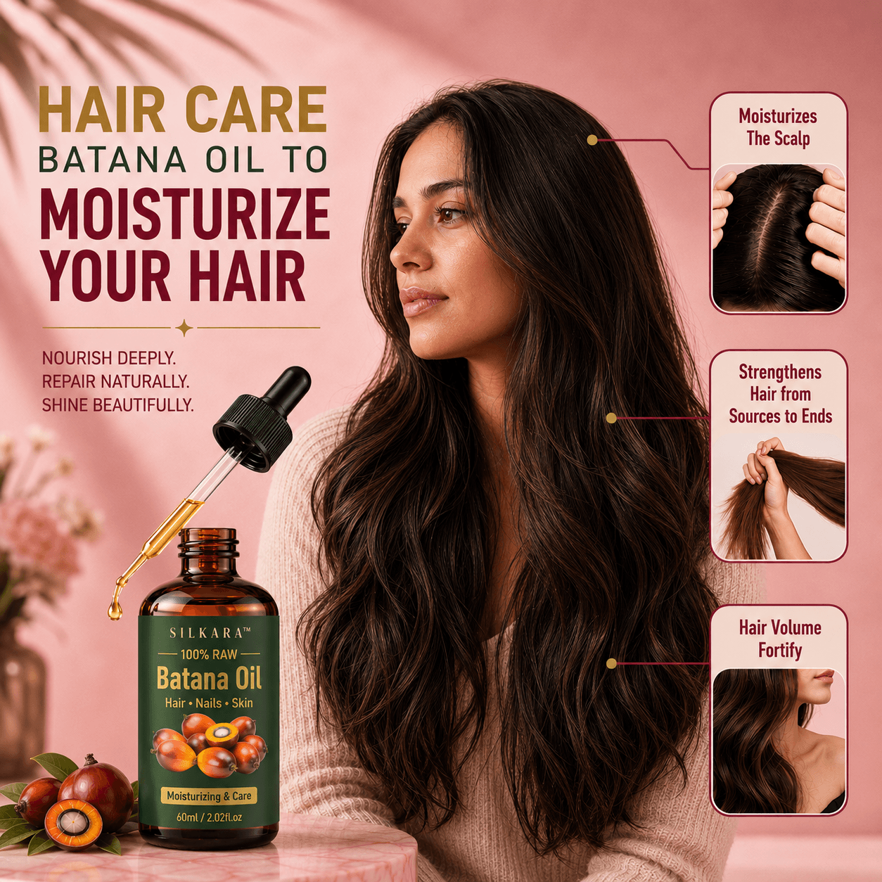 Silkara™ Batana Hair Nourishing Oil