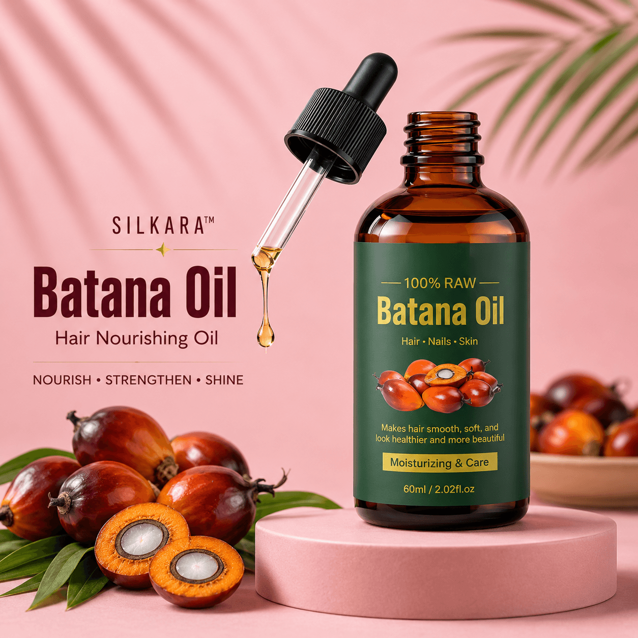 Silkara™ Batana Hair Nourishing Oil