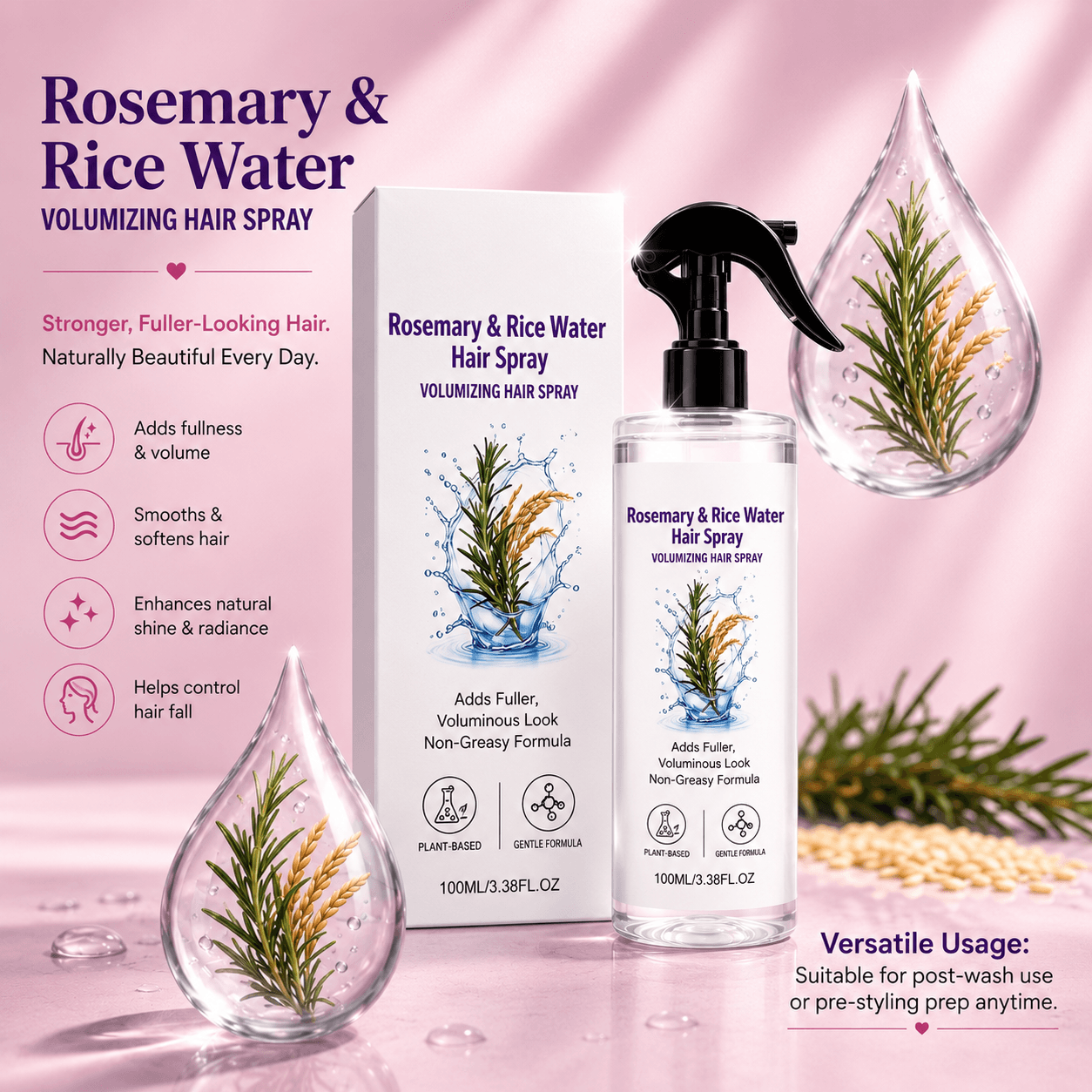 Silkara™ Rosemary Hair Growth Essentials Bundle