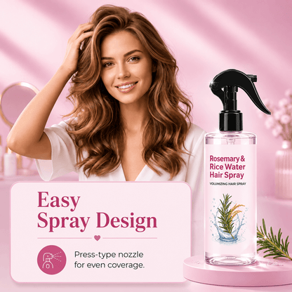 Silkara™ Rosemary & Rice Water Hair Spray - pack of 3